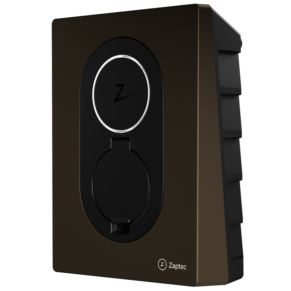 Zaptec go Wood Brown